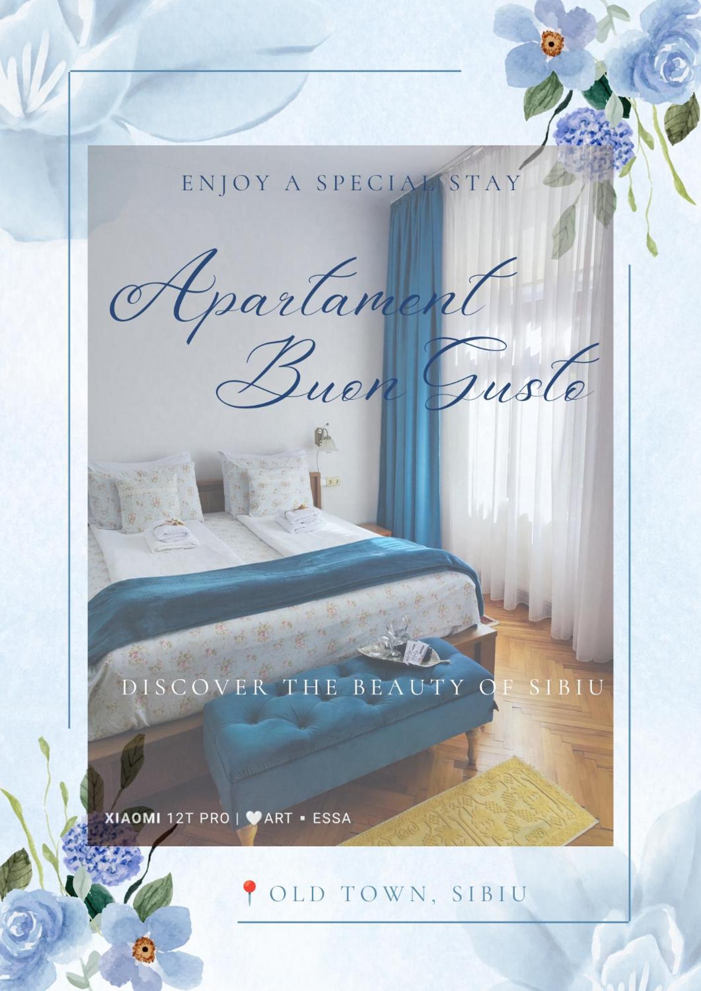 Apartament Buon Gusto,Near Main Square And Liar Bridge,Historical Side Of City Center Σίμπιου Εξωτερικό φωτογραφία